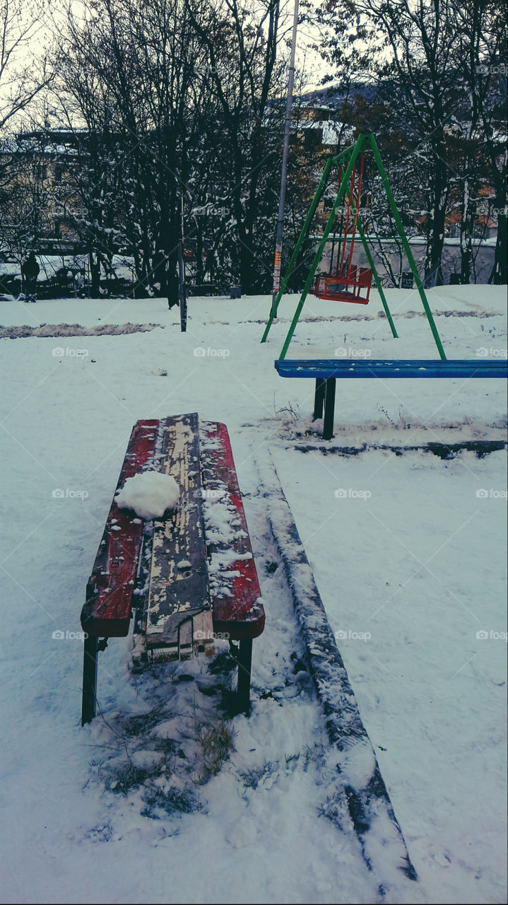 Snowy Playground