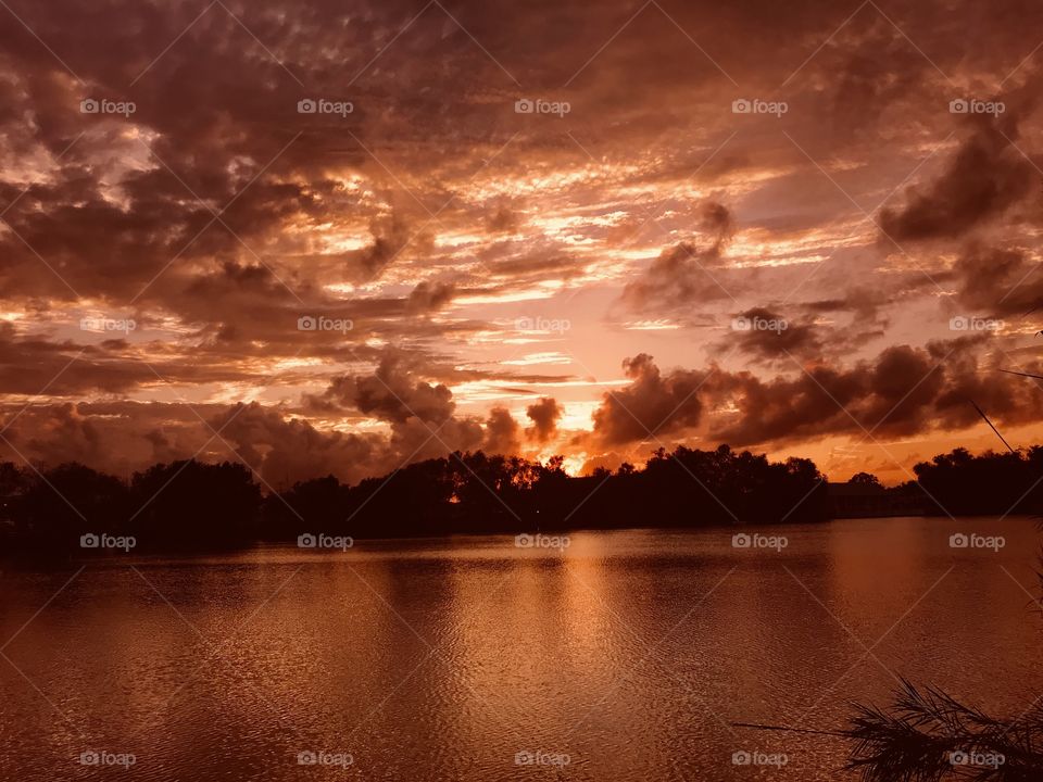 Today stiff south winds and toasty atmosphere being so cloudy with dark hues and the setting sun will bring this to a close Twilight will be swift into Night. 