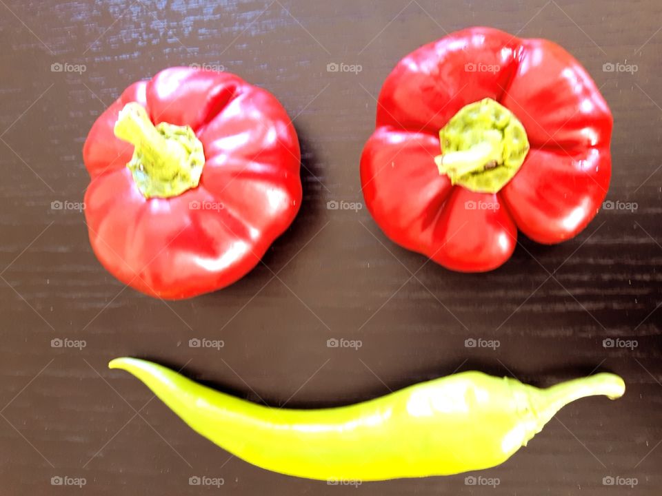 red peppers