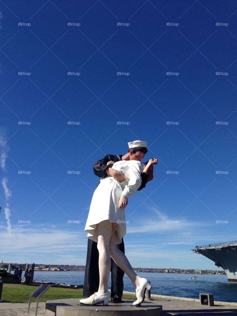 San Diego navy statue