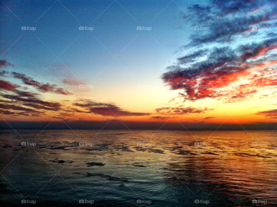 cudahy wi sunrise icy lake michigan by doug414