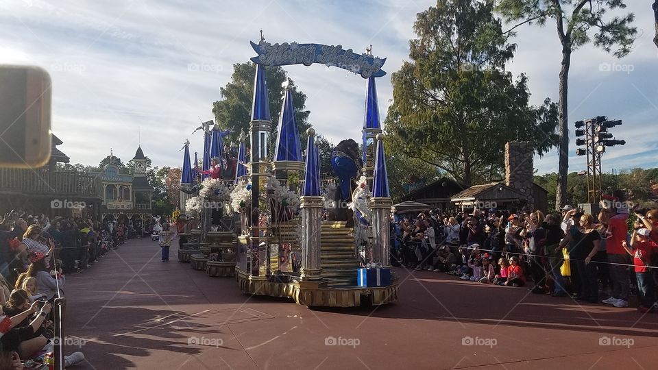 Mickey's Once Upon A Christmastime  Parade