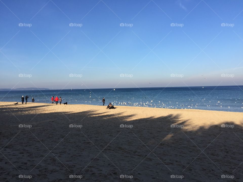 Beach in Poland