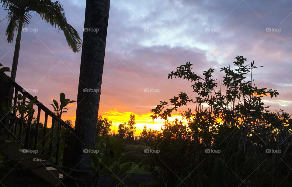 Sunrise on the Big Island 