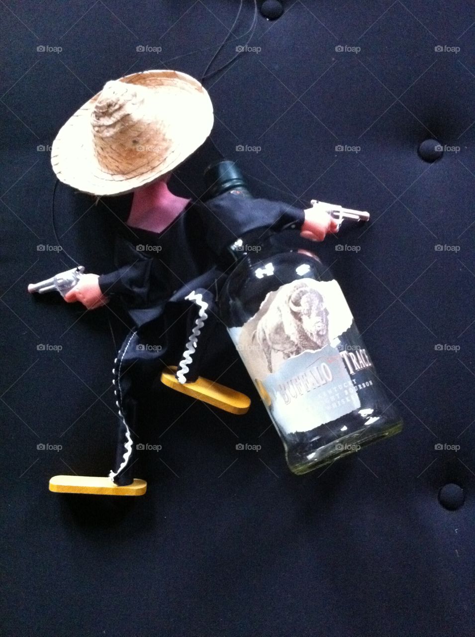 Rough night for a puppet 