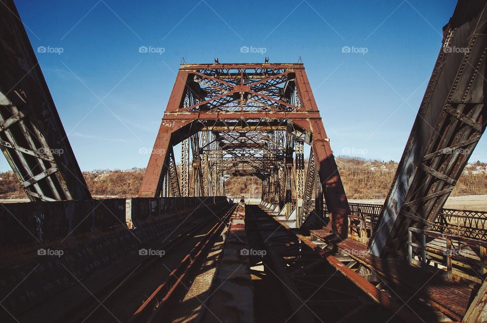 Bridge, Transportation System, No Person, Sky, Travel
