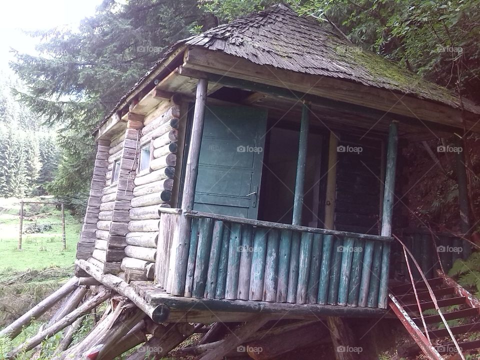 Old shelter for shepards