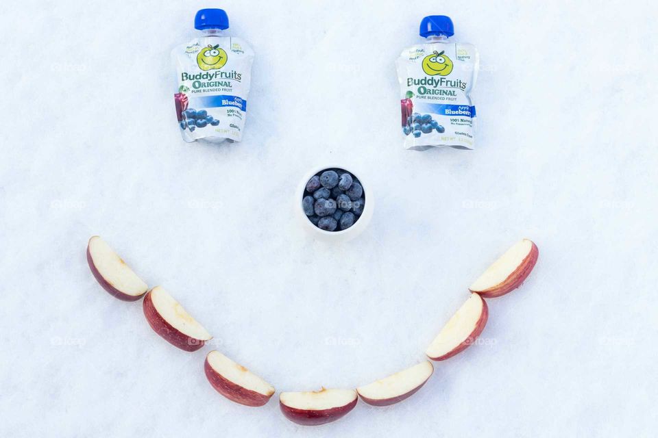 Buddy Fruits in the Snow