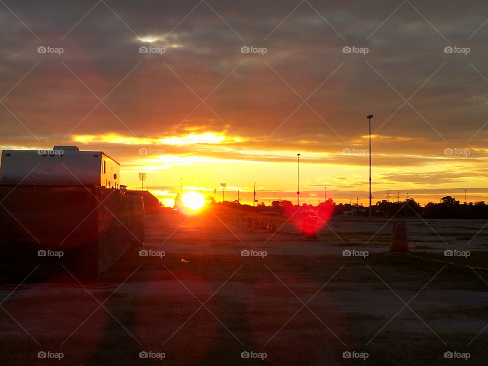Houston sunrise