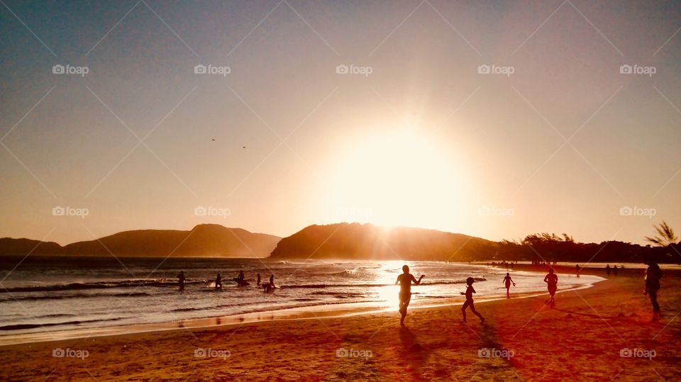 Sun greetings. Buzios, R.J. Brazil