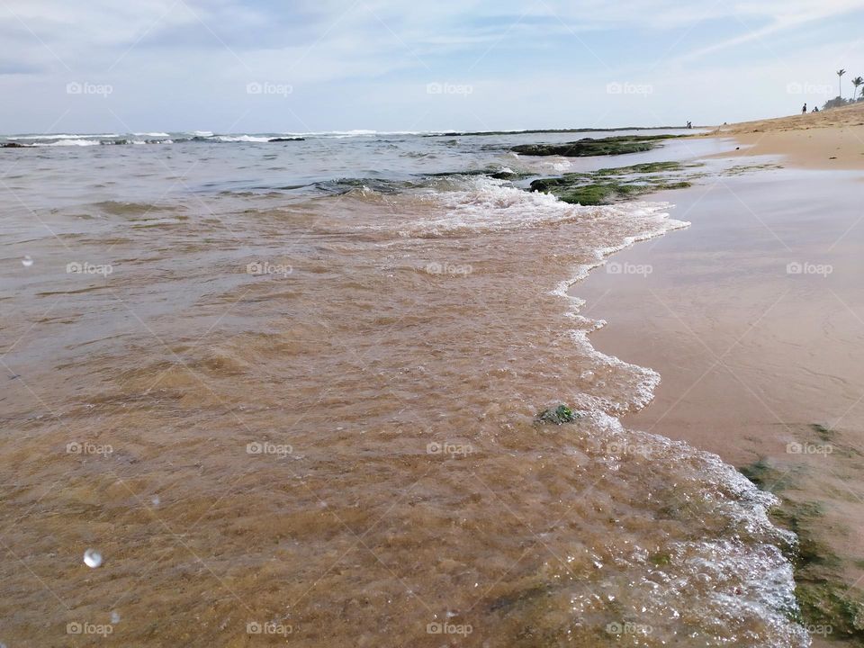 excellent afternoon at Ipitanga beach in Lauro de Freitas Bahia Brazil