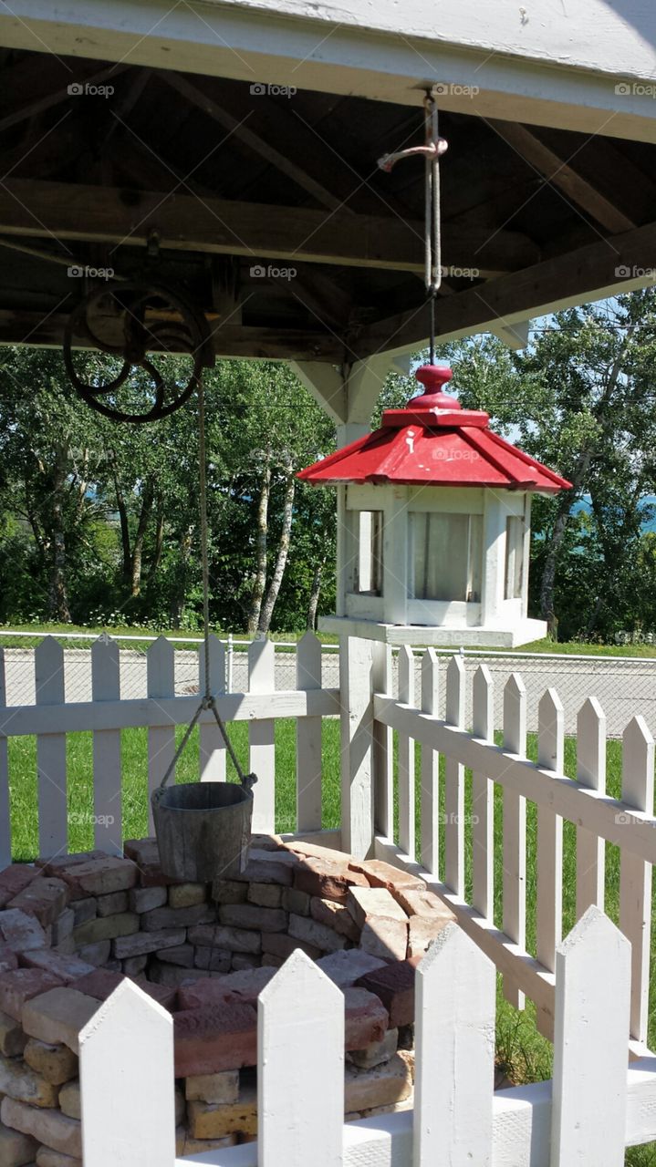 Lighthouse Station. Old Well