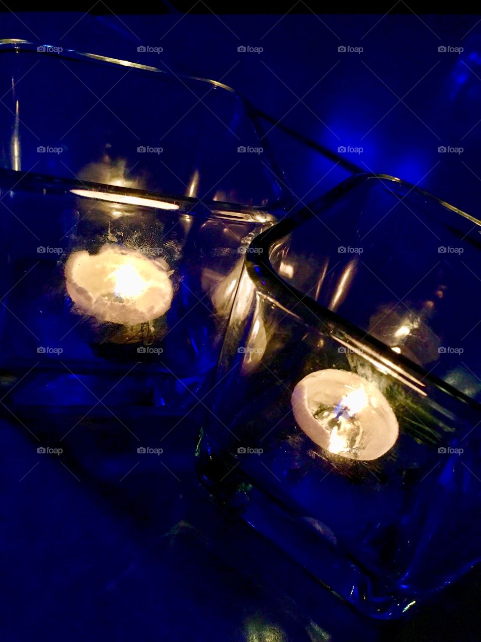 Night Light in Blues