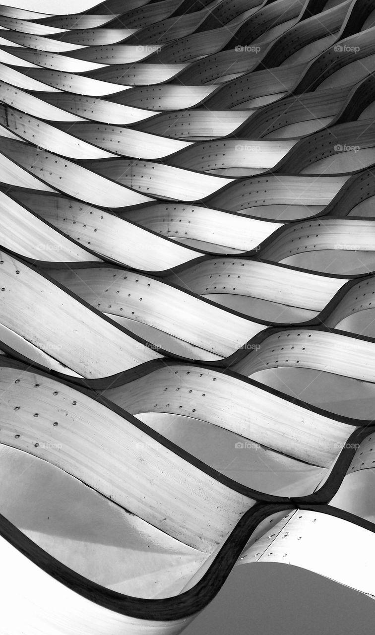 Black and White abstract pattern high contrast