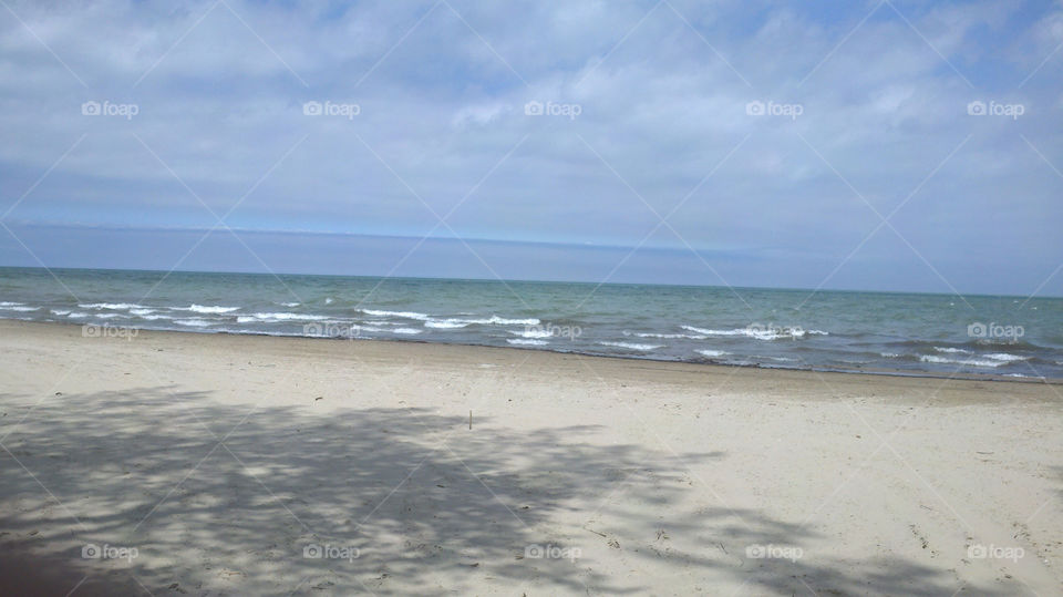 beach sky clouds sand by danelvr032708