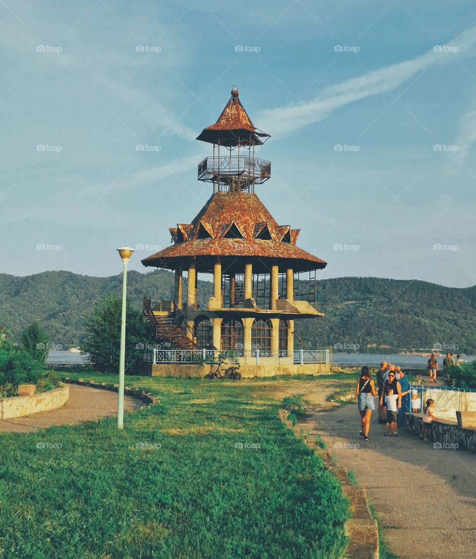 the lighthouse from Orsova