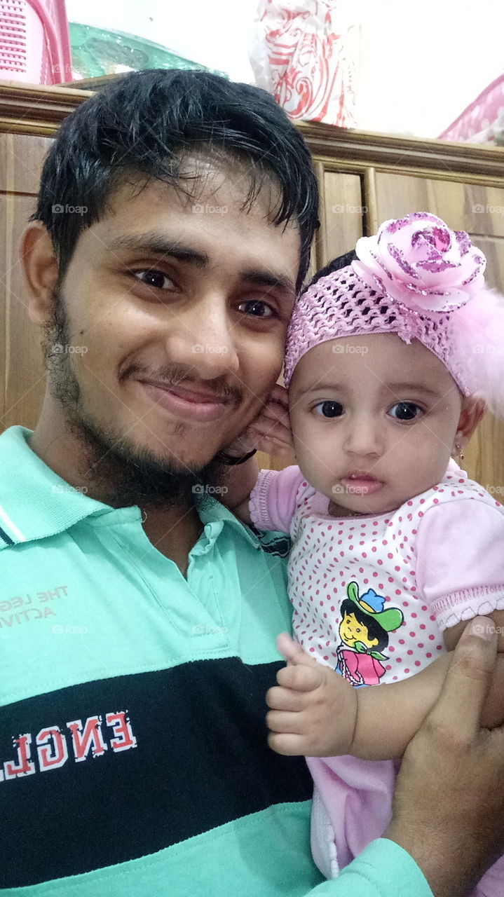 Happy to have a small princess