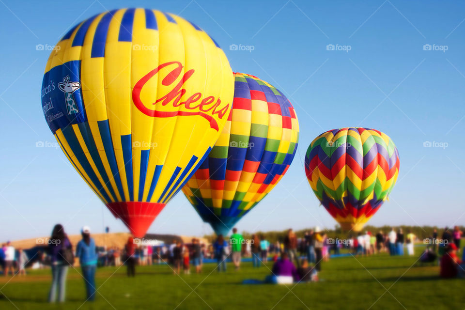 Hit air balloon festival