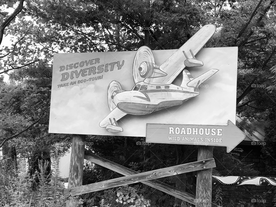 Discover Diversity Eco-Tour Sign