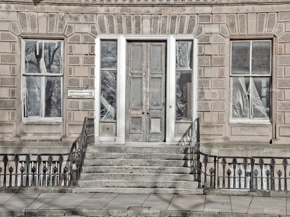 Old Georgian doorway