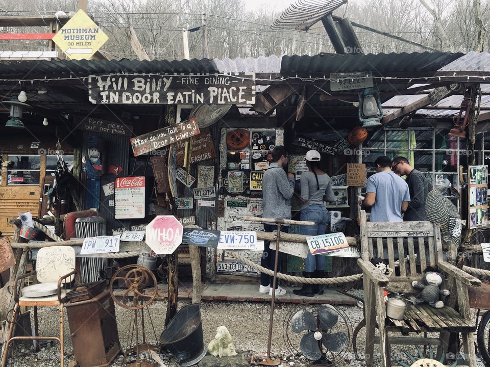 Road trip to Hillbilly Hotdogs, in LeSage, West Virginia. This popular hotdog stand was featured on an episode of “Diners, Drive-Ins, and Dives”. 