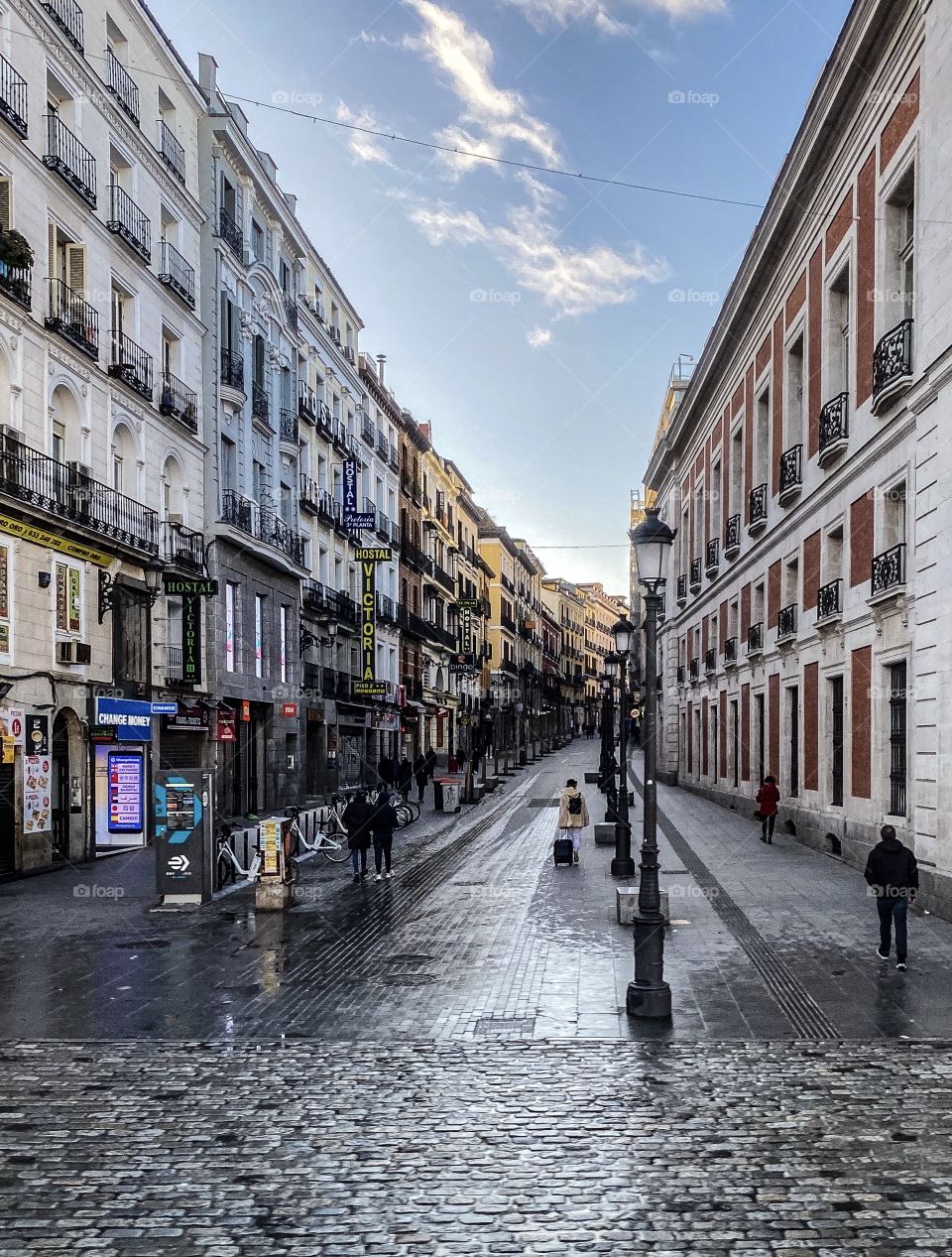 Puerta Del Sol in Madrid, Spain