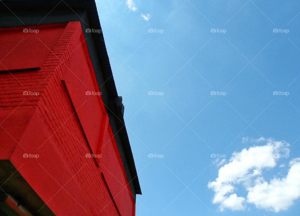 building and sky