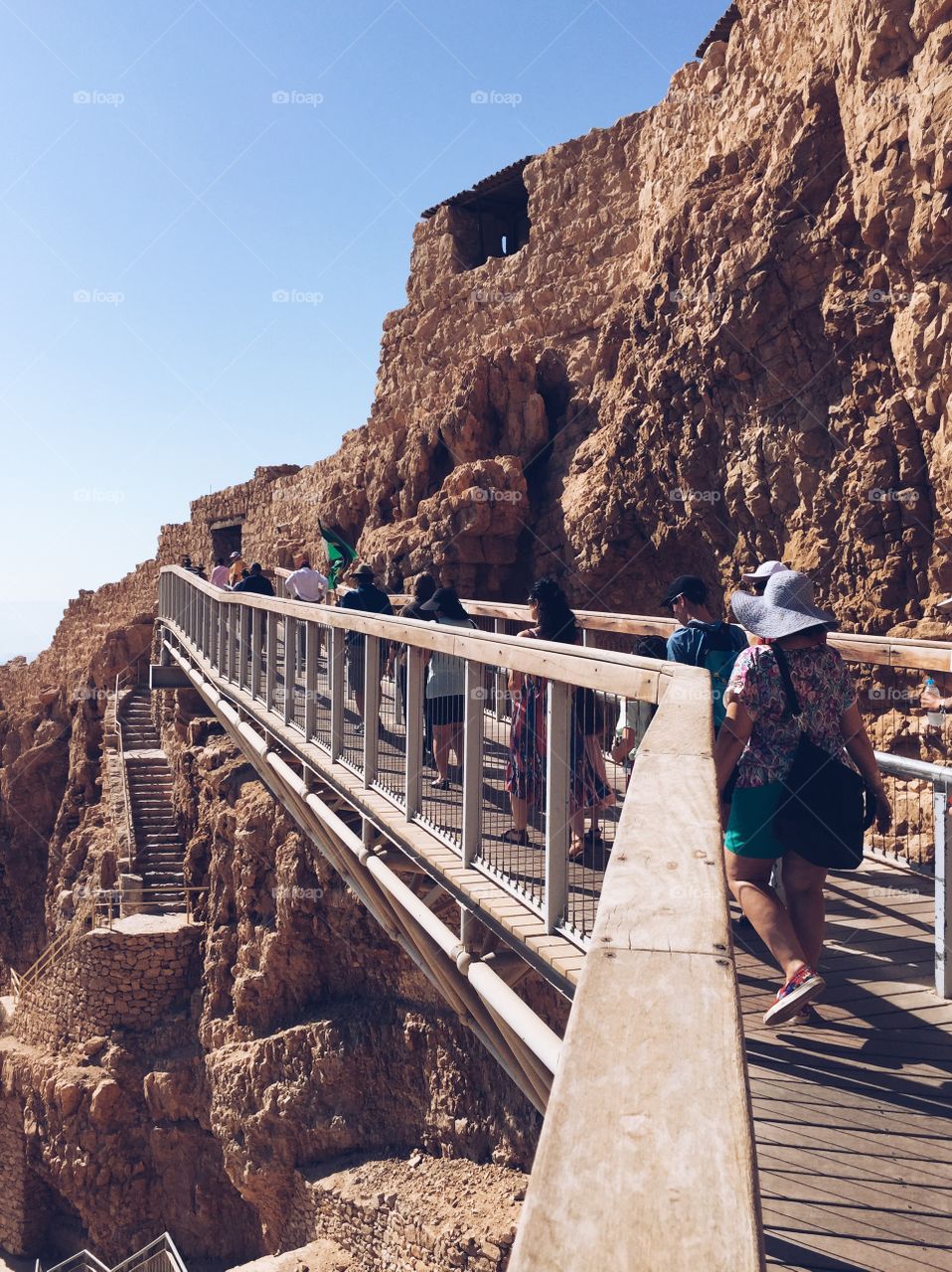 Masada mountain 