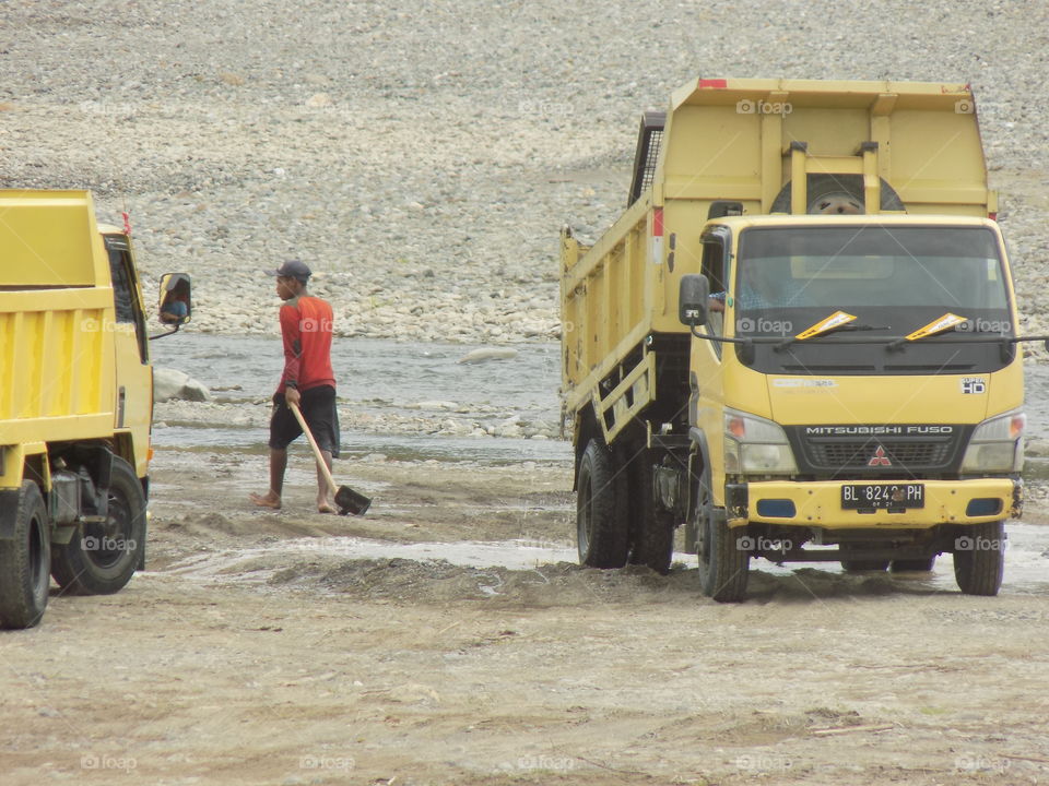 I love the work Load of sand