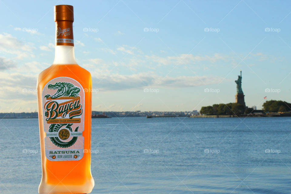 Bayou Rum at Liberty State Park with View of the Statue of Liberty