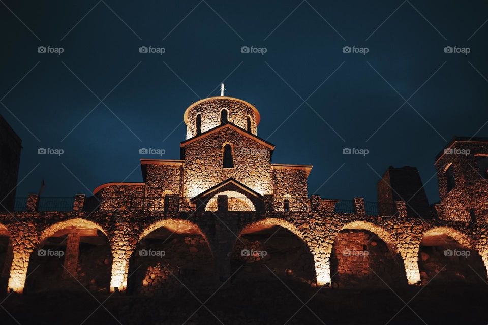 Alanian monastery night shoot