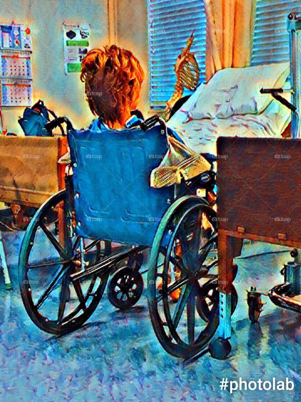 Practicing in a  maniquí 