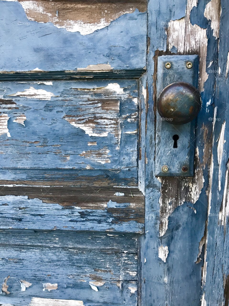 Door Knob on Old Door