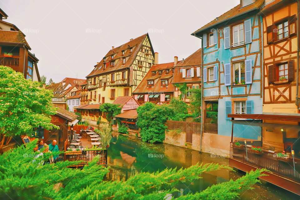 Colmar in the Alsace region of France is just seriously so beautiful.