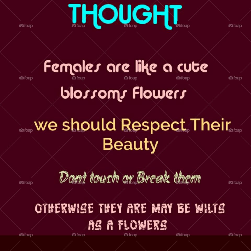 Respect to Females