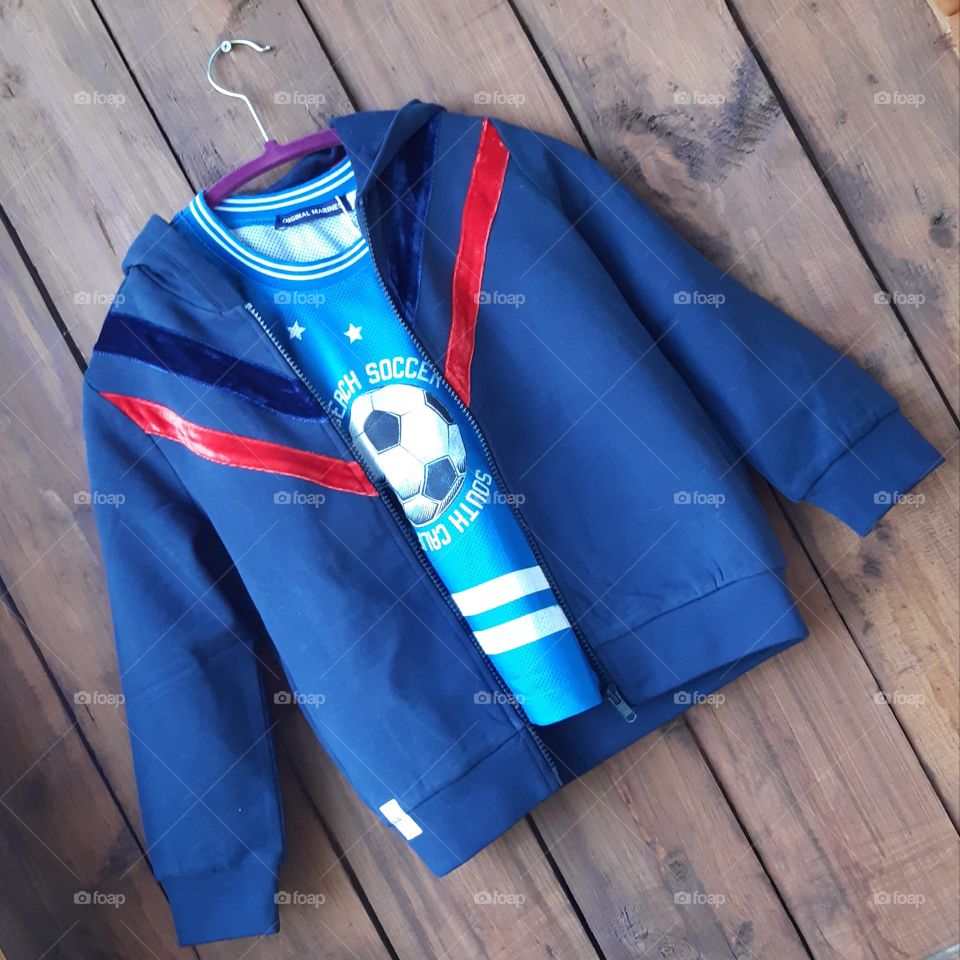 одежда маленького футболиста