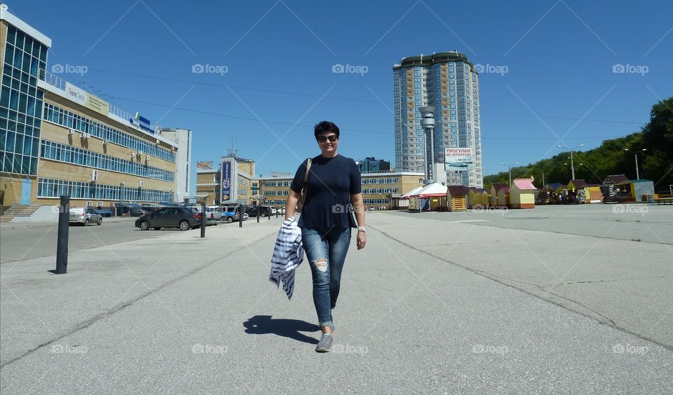 River Port area Cheboksary