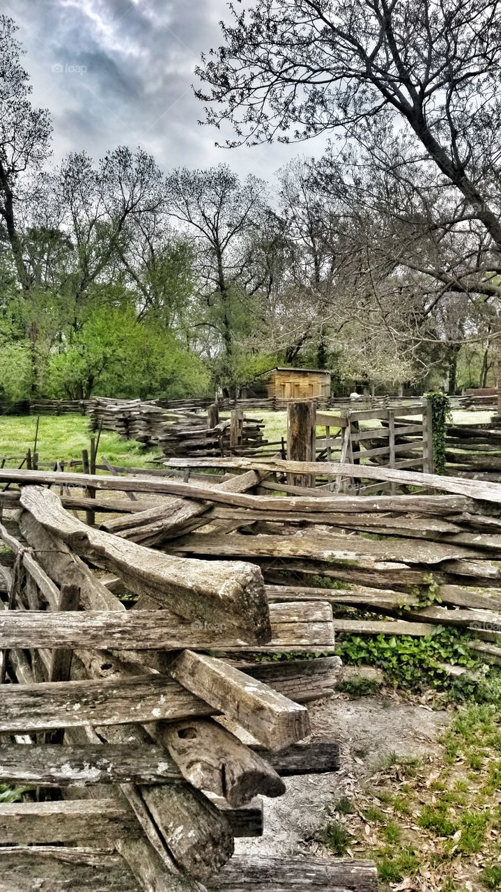 zig zag fence