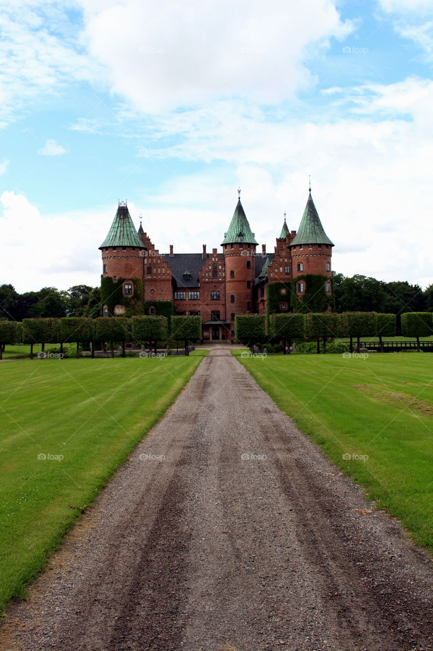 Trolleholm slott in Skåne, Sweden.
