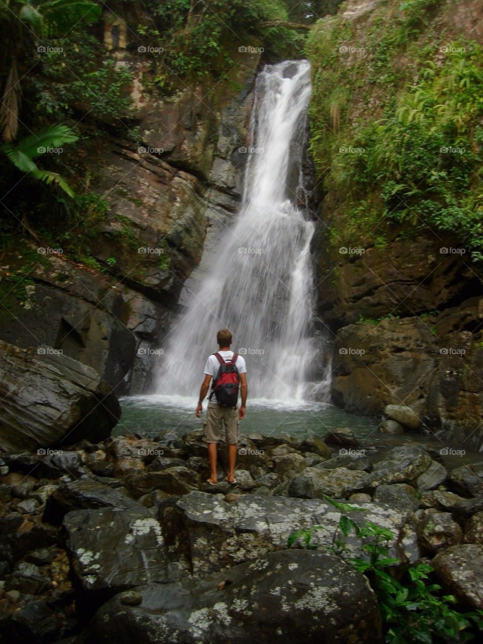 porto rico green people alone by krispett
