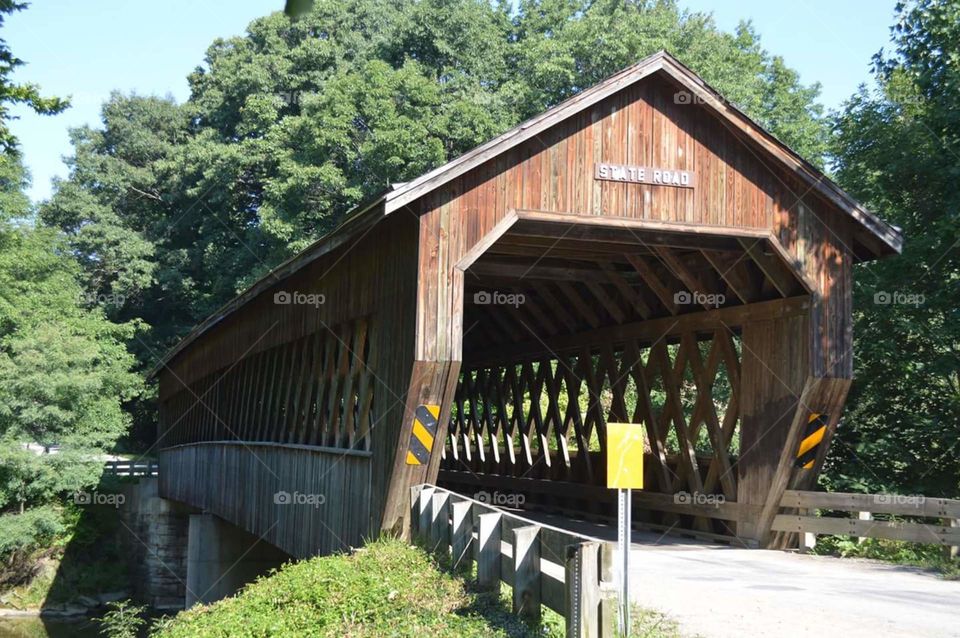 State Road Covered Bridge, near Conneaut, OH