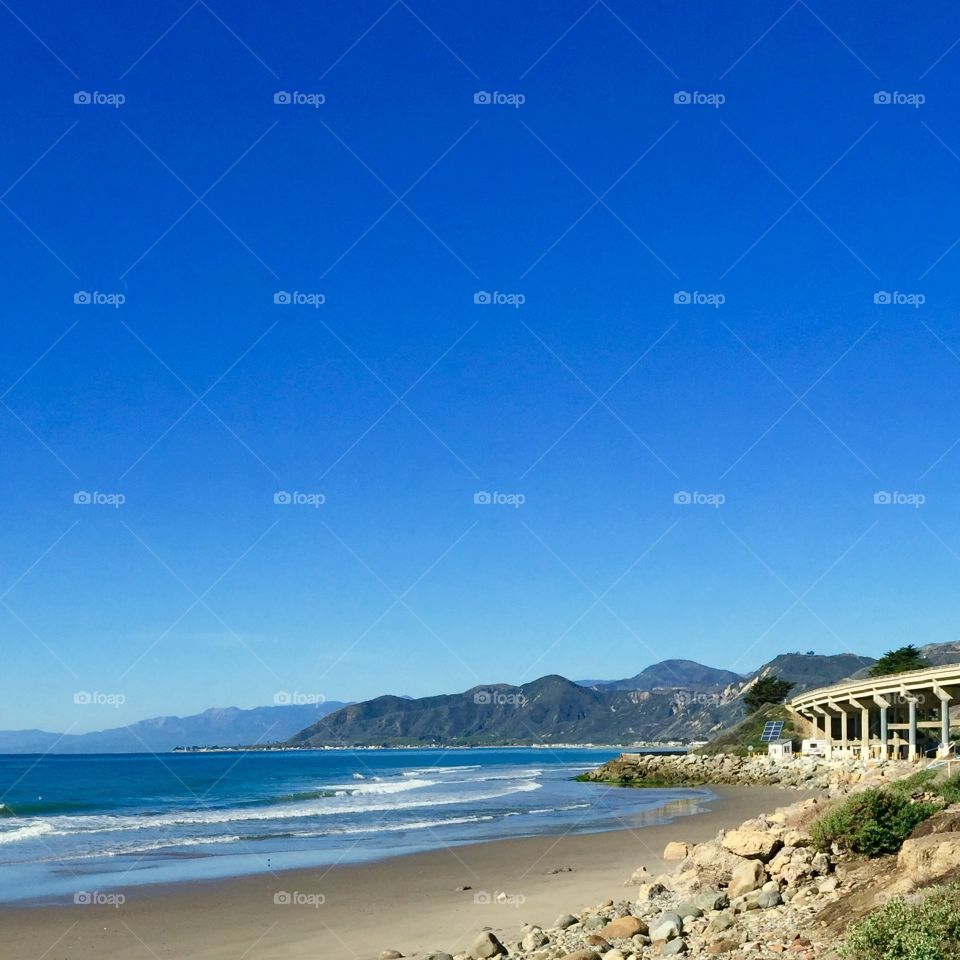 California Beach coast