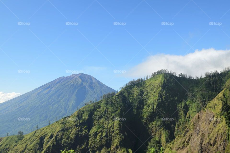 Mountain and Hill landscape