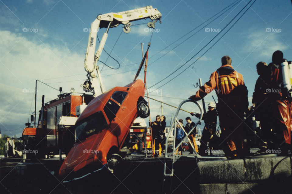 stockholm car water crane by MagnusPm