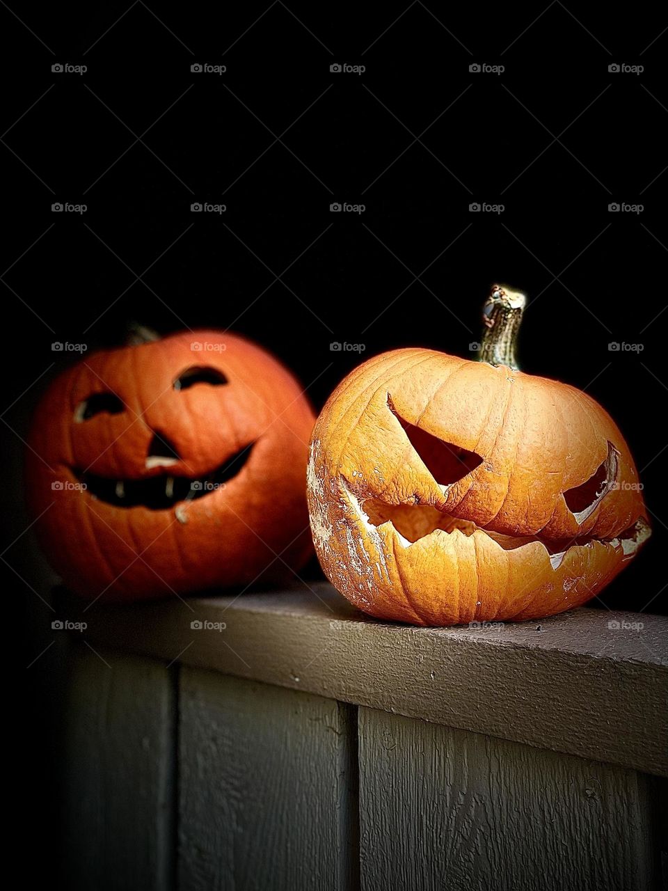 Carved Pumpkin Faces