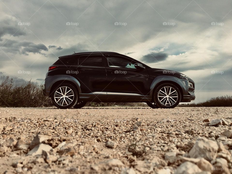 Hyundai Kona 2019 display atmosphere