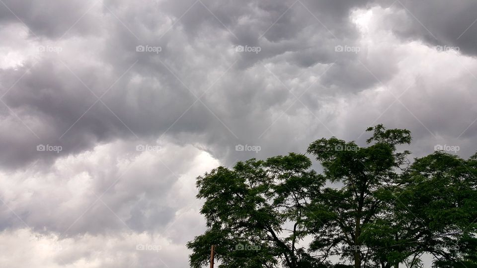 storm clouds
