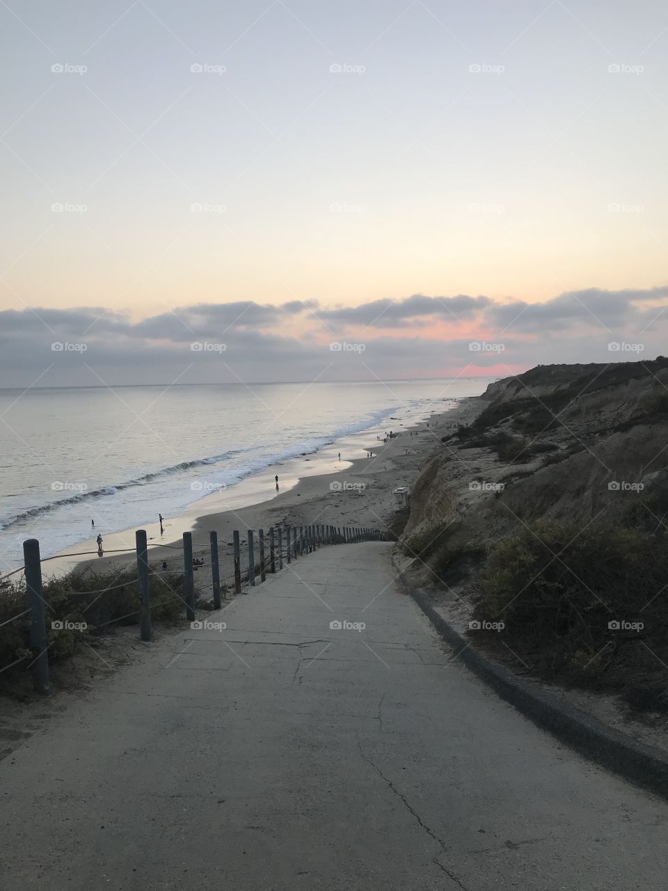 Crystal Cove beach trail