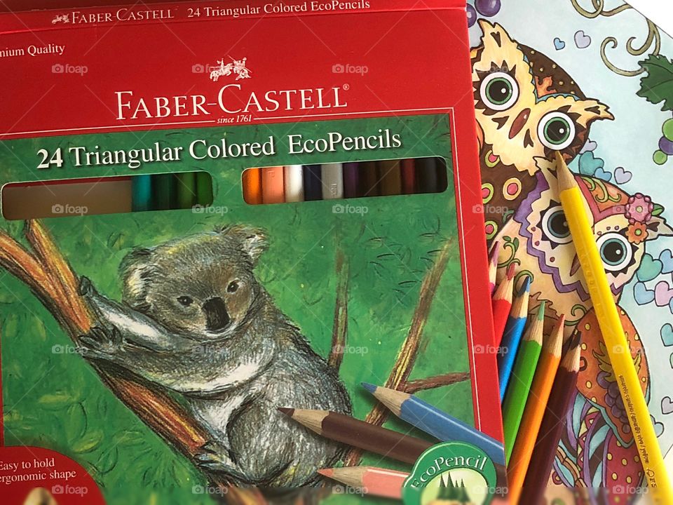 Faber - Castell excellent colored pencils.