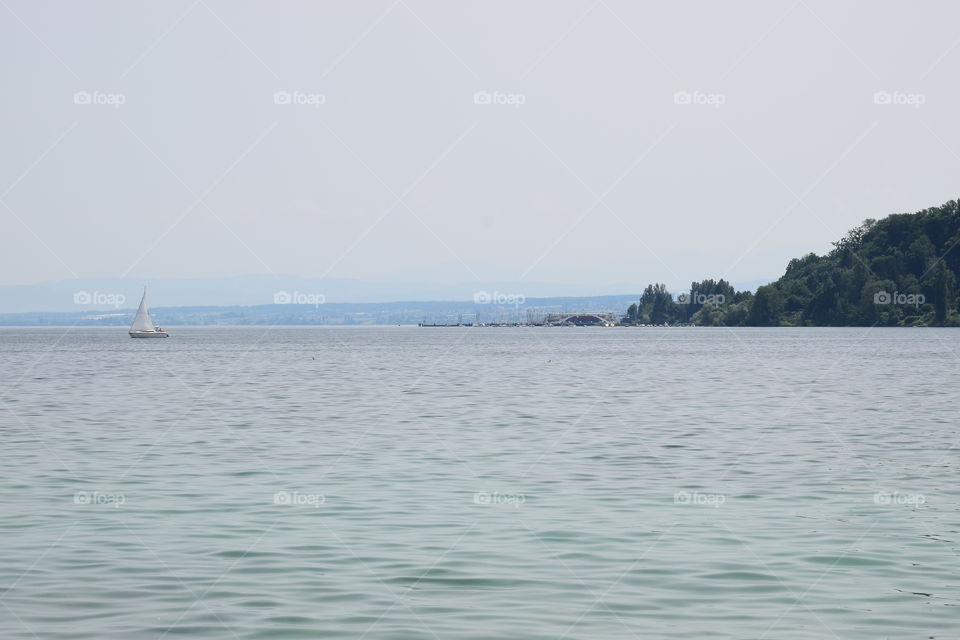 Blick auf dem Bodensee